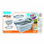 Faltbarer Wäschekorb Aktive Polypropylen TPR 61 x 7,5 x 43 cm 61 x 28 x 43 cm (4 Stück)
