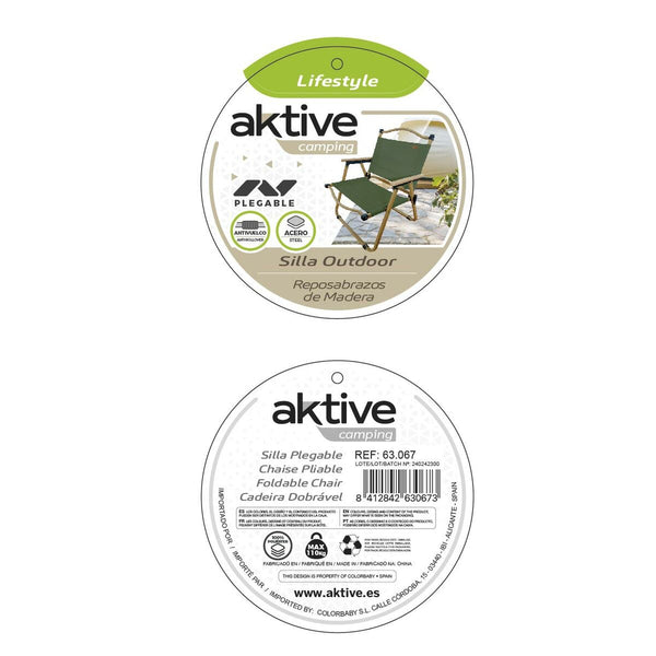 Camping Klappstuhl Aktive (2 Stück)