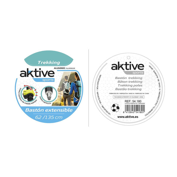 Trekking-Stock Aktive 5 x 135 x 4 cm (6 Stück)