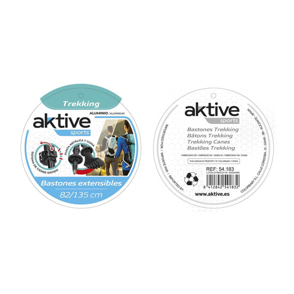 Trekking-Stock Aktive 4,5 x 135 x 3 cm (2 Stück)