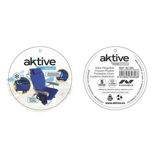 Strandstuhl Aktive 50 x 78 x 53 cm