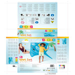 Aufblasbarer Schwimmring Intex 145 x 185 cm (6 Stück)