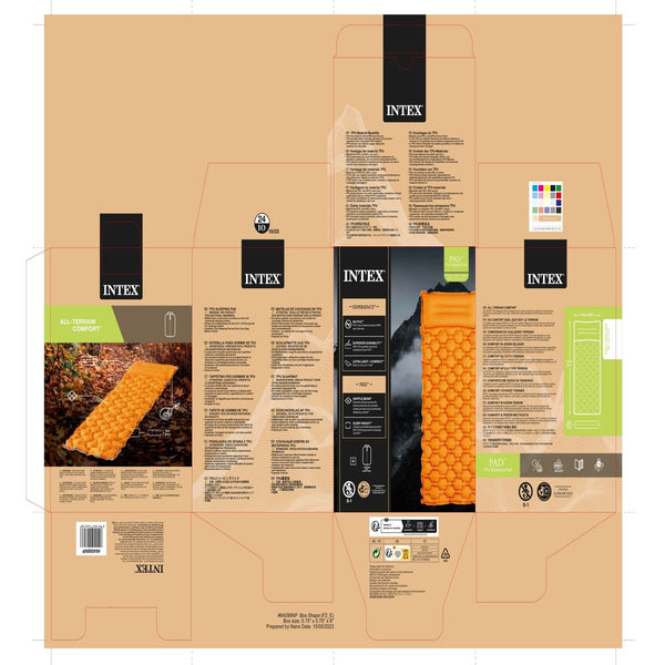 Luftmatratze Intex 71 x 11 x 191 cm (6 Stück)
