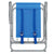 Gepolsterte Campingstuhl Aktive 44 x 74 x 45 cm (6 Stück)