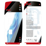 Taucherbrille mit Schnorchel AquaSport Schwarz Erwachsene (2 Stück)