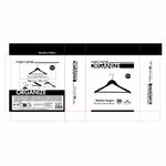 Aufhänger-Set Max Home Weiß Holz Stahl 44,5 x 23 x 1 cm 20 Stücke (4 Stück)