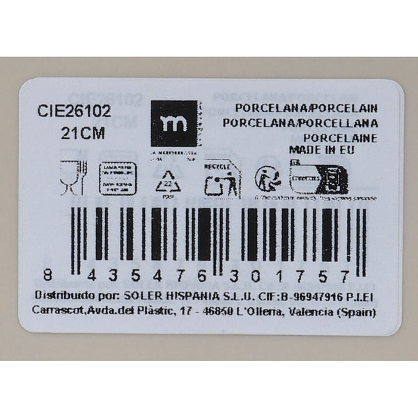 Suppenteller Inde Cies Ø 21 cm (12 Stück)