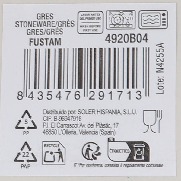 Dessert-Teller Inde Fustam Ø 15,5 cm (24 Stück)