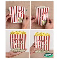 Behälter um das Popcorn zu servieren Inde Popcorn (4 Stücke) (24 Stück)