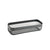 Mehrzweckkorb Confortime Schwarz Metall 30,5 x 11,5 x 7 cm (8 Stück)