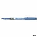 Flüssigtintenstift Pilot V-5 Blau 0,3 mm (12 Stück)
