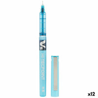Flüssigtintenstift Pilot V-5 Hi-Tecpoint Hellblau 0,3 mm (12 Stück)