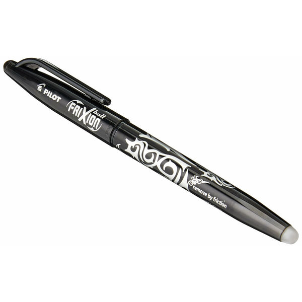 Stift Pilot Frixion Ball Löschbare Tinte Schwarz 0,4 mm 0,7 mm (12 Stück)