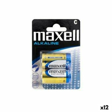 Alkali-Mangan-Batterie Maxell LR14 (12 Stück)