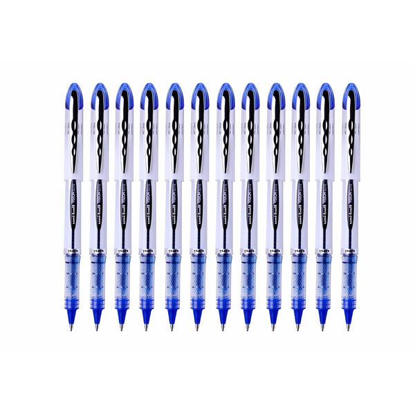 Flüssigtintenstift Uni-Ball Vision Elite UB-200 Dunkelblau 0,6 mm (12 Stücke)
