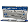 Flüssigtintenstift Uni-Ball Vision Elite UB-200 Dunkelblau 0,6 mm (12 Stücke)