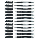 Flüssigtintenstift Uni-Ball Rollerball Jestsream SX-210 Schwarz 1 mm (12 Stücke)