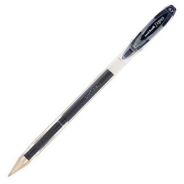 Flüssigtintenstift Uni-Ball Rollerball Signo Basicos UM-120 Schwarz 0,5 mm (12 Stücke)