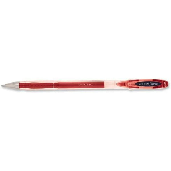 Flüssigtintenstift Uni-Ball Rollerball Signo Basicos UM-120 Rot 0,5 mm (12 Stücke)