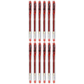Flüssigtintenstift Uni-Ball Rollerball Signo Basicos UM-120 Rot 0,5 mm (12 Stücke)