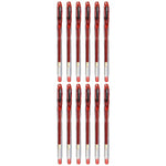 Flüssigtintenstift Uni-Ball Rollerball Signo Basicos UM-120 Rot 0,5 mm (12 Stücke)
