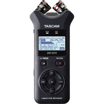 Rekorder Tascam DR-07X Blau Schwarz