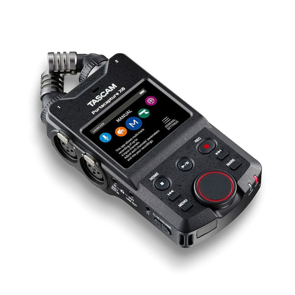 Rekorder Tascam PORTACAPTURE X6 Schwarz 512 GB