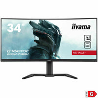 Monitor Iiyama GB3467WQSU-B5 34" LED VA Flicker free 165 Hz 50-60  Hz