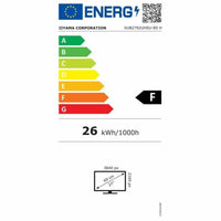 Monitor Iiyama XUB2792UHSU-B5 27" LED IPS Flicker free 60 Hz