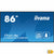 Monitor Videowall Iiyama ProLite LH8665UHSB-B1 86" 4K Ultra HD 50 - 60 Hz 60 Hz