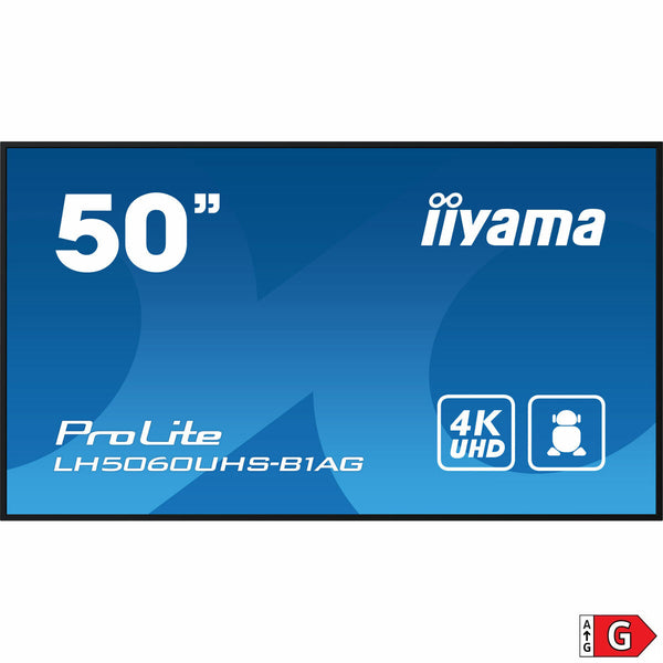 Videowall-Monitor Iiyama LH5060UHS-B1AG 4K Ultra HD 50"