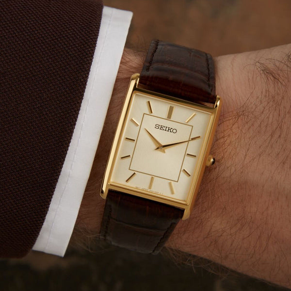 Herrenuhr Seiko SWR064P1 Schwarz