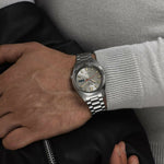 Herrenuhr Seiko SRPK91K1 Silberfarben