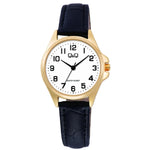 Damenuhr Q&Q LADY ONLY TIME Schwarz (Ø 30 mm)