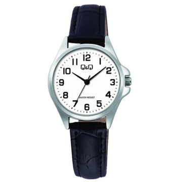 Damenuhr Q&Q LADY ONLY TIME Schwarz (Ø 30 mm)