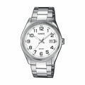 Unisex-Uhr Casio DATE Weiß Silberfarben (Ø 39 mm) (Ø 38,5 mm)