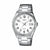 Unisex-Uhr Casio DATE Weiß Silberfarben (Ø 39 mm) (Ø 38,5 mm)