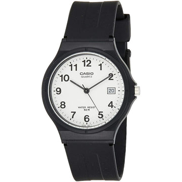 Unisex-Uhr Casio MW-59-1B Schwarz (Ø 36 mm)