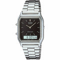 Herrenuhr Casio EDGY COLLECTION - BLACK Schwarz Silberfarben