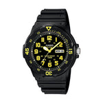 Herrenuhr Casio DIVER 100M Gelb Schwarz (Ø 44,5 mm)