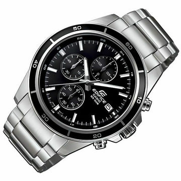 Uhr Casio EFR-526D-1AVUEF Silberfarben Schwarz