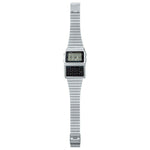 Unisex-Uhr Casio DATABANK CALCULATOR STEEL - MATT CASE Grau