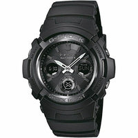 Herrenuhr Casio G-Shock AWG-M100B-1AER Schwarz (Ø 46 mm)