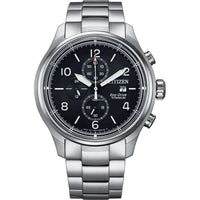 Herrenuhr Citizen SUPER TITANIO 0810 ECO DRIVE Weiß Schwarz Silberfarben (Ø 44 mm)