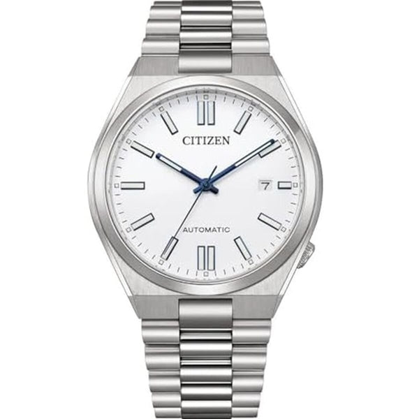 Herrenuhr Citizen TSUYOSA AUTOMATIC - WHITE Weiß Silberfarben (Ø 40 mm)