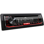 Radio mit CD fürs Auto Kenwood KD-T702BT Schwarz Rot