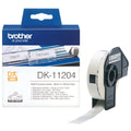 Multifunktionale Drucker-Etiketten Brother DK11204 Weiß Papier