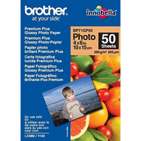 Glänzendes Photopapier Brother BP71GP50 50 Blatt 10 x 15 cm