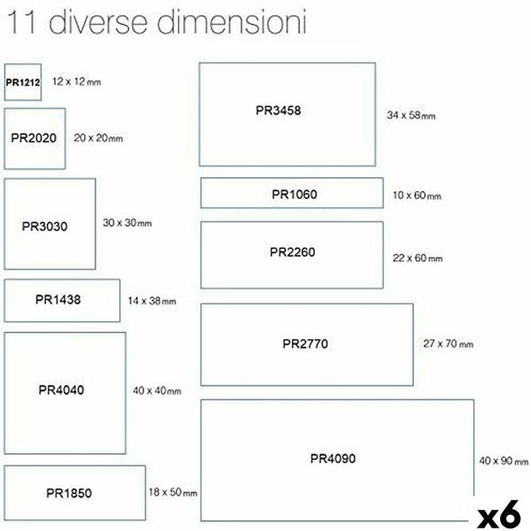 Versiegelung Brother Schwarz (6 Stück)