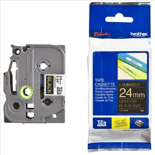 Original Punkt-Matrix-Band Brother Cinta laminada 24mm Bunt 24 mm